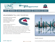 Tablet Screenshot of lincsourcing.se